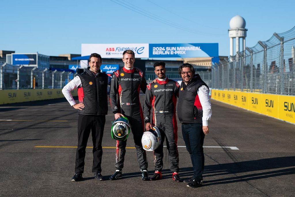 Frederik Vesti havde en super god dag ved Formula E rookie test
(Foto: Mahindra Racing)